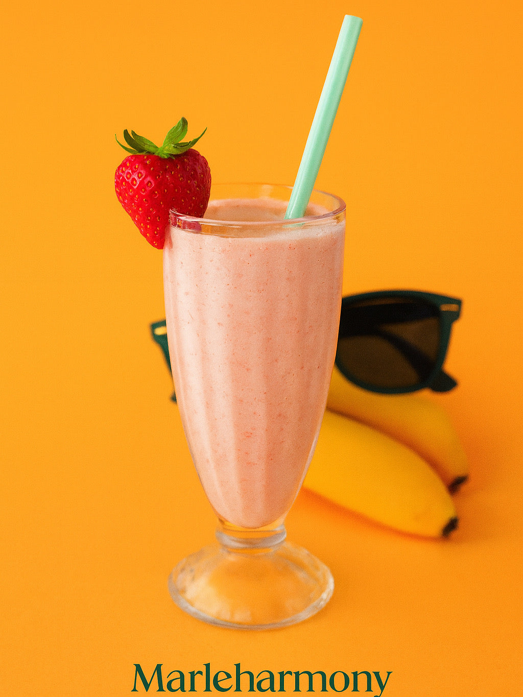 Copa de Vidrio para Milkshake Marley Harmony 350 ml – Postres, Licuados y Helados