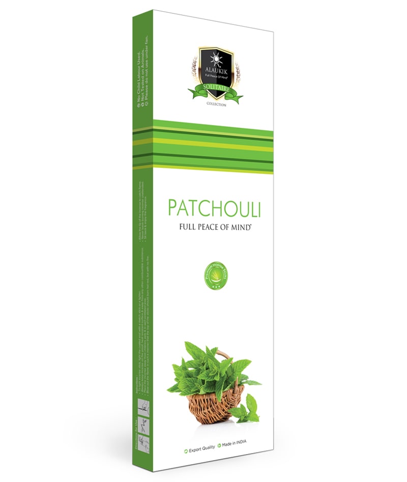 Incienso ALAUKIK Patchouli – Caja 90 g