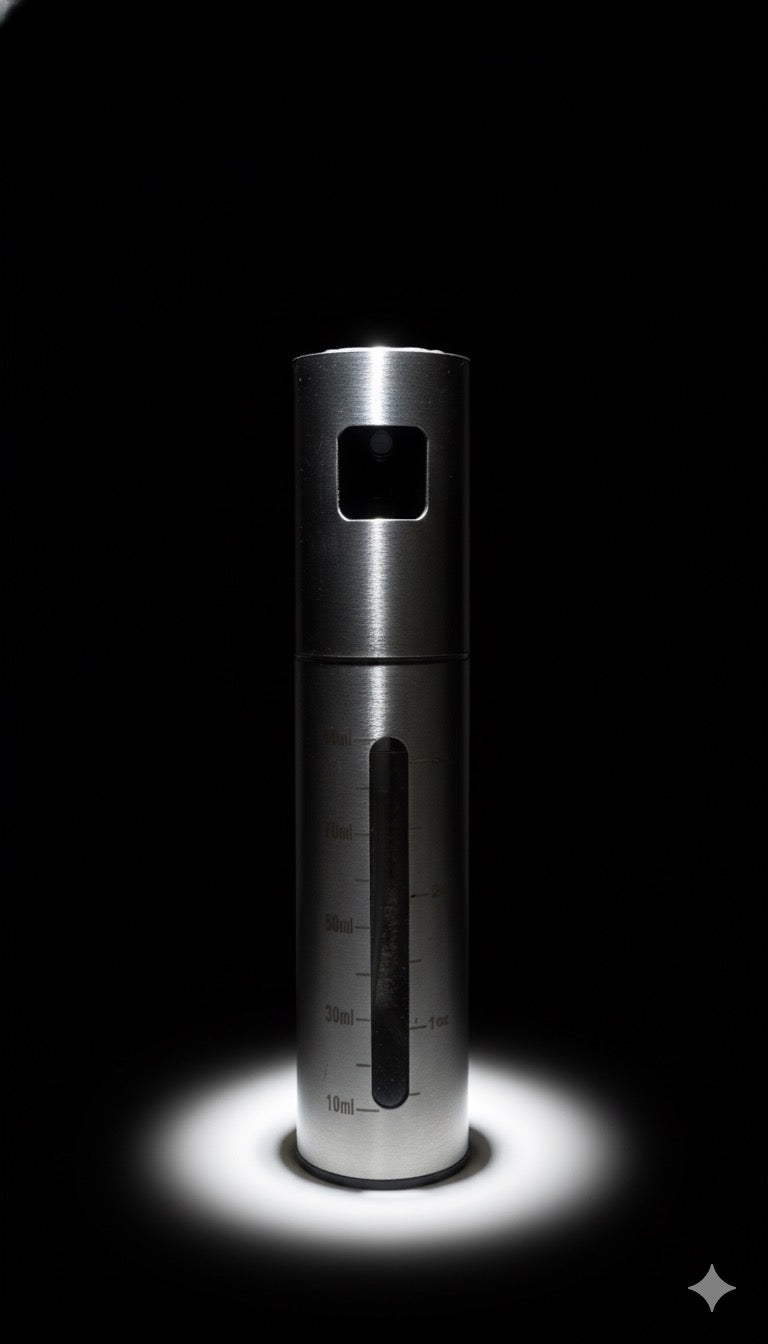 Aceitero Spray de Acero Inoxidable 100 ml – Marley Harmony | Precisión y Estilo en tu Cocina