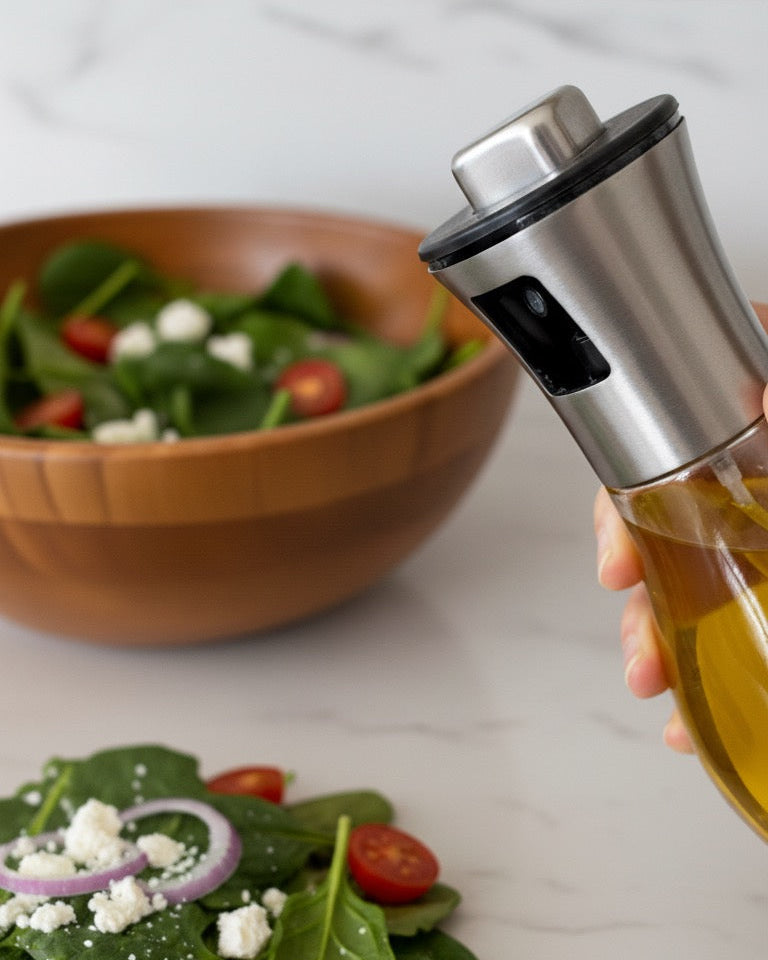 Aceitero Spray de Vidrio 200 ml – Marley Harmony | Precisión y Estilo Moderno para tu Cocina