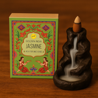 Conos Aromáticos Backflow SREE VANI Jazmín – Caja 10