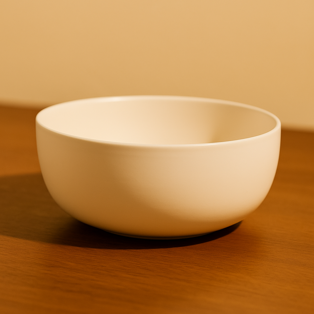 Bowl de Cerámica Blanco Nilo Bajo Marley Harmony – Entradas, Snacks y Guarniciones