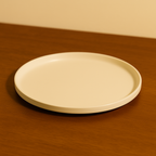 Plato de Postre de Cerámica Blanco Nilo Marley Harmony 20 cm – Postres, Tortas y Meriendas