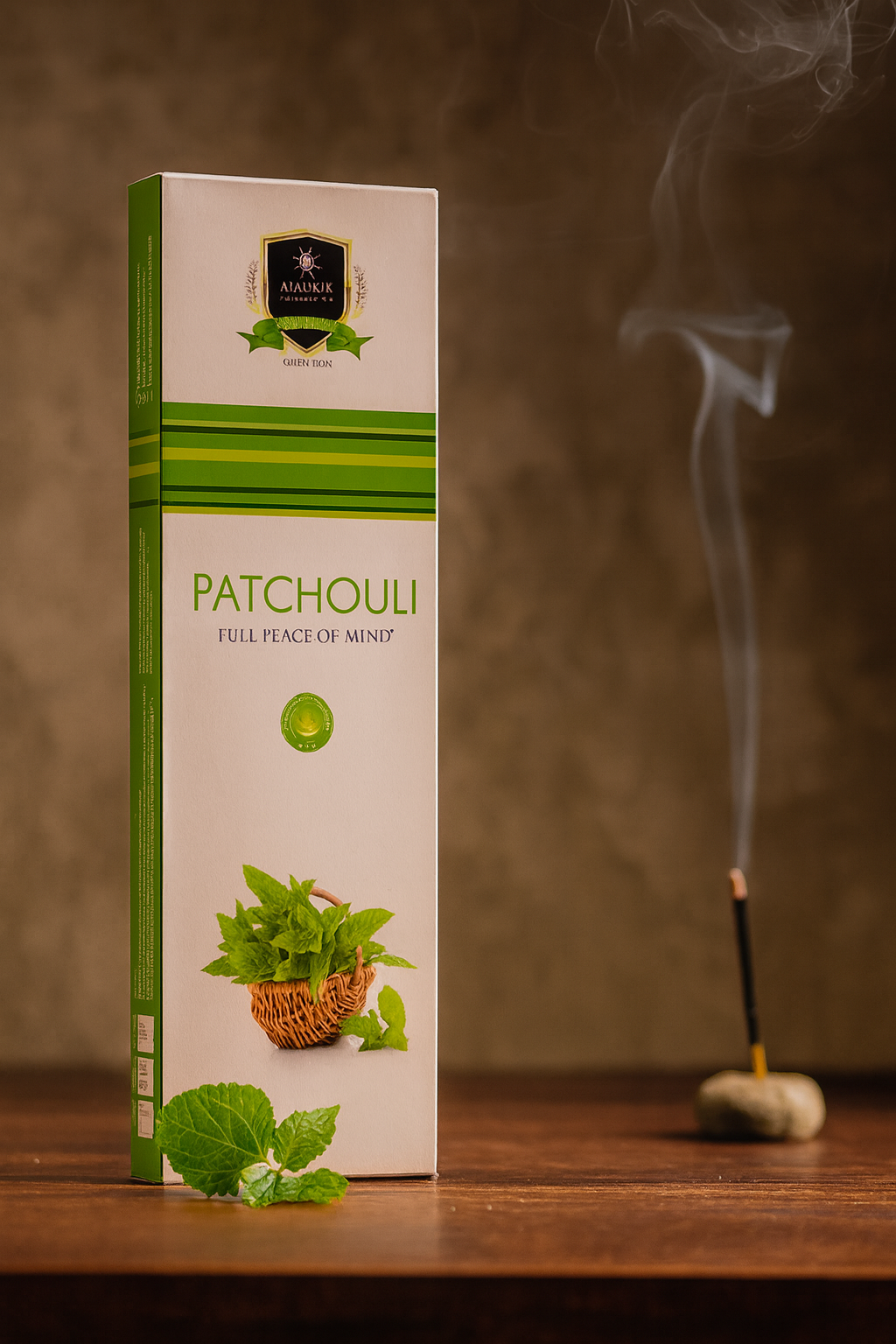 Incienso ALAUKIK Patchouli – Caja 90 g