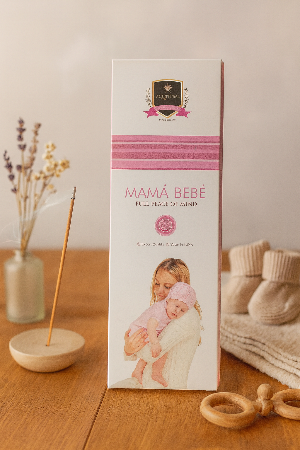 Incienso ALAUKIK Mamá Bebé – Caja 90 g