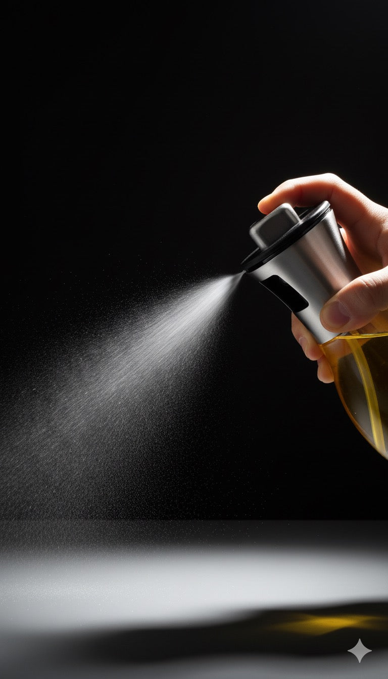 Aceitero Spray de Vidrio 200 ml – Marley Harmony | Precisión y Estilo Moderno para tu Cocina