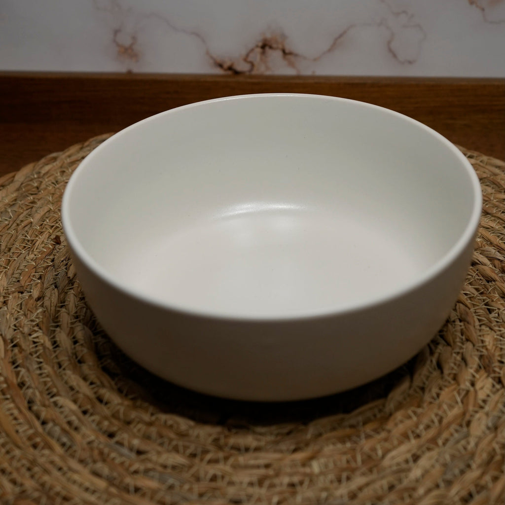 Bowl de Cerámica Blanco Nilo Marley Harmony – Ensaladas, Sopas y Pastas