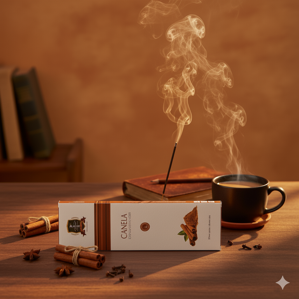 Incienso ALAUKIK Canela – Caja 90 g