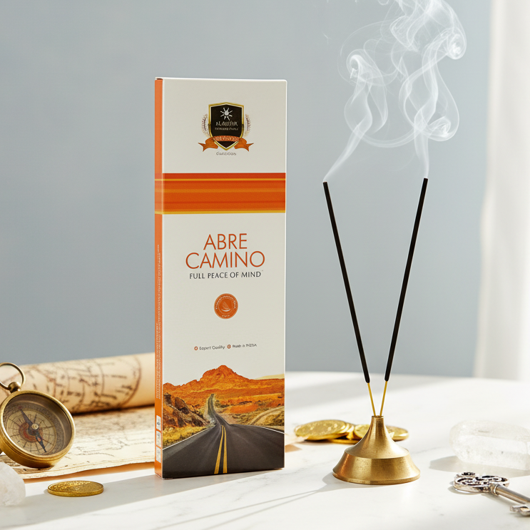 Incienso ALAUKIK Abre Caminos – Caja 90 g