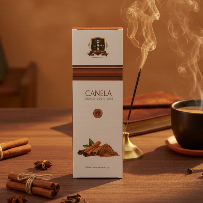 Incienso ALAUKIK Canela – Caja 90 g