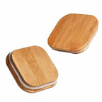 Set de 5 Tarros Herméticos con Tapa de Bambú – Marley Harmony | Diseño Natural y Sellado Perfecto