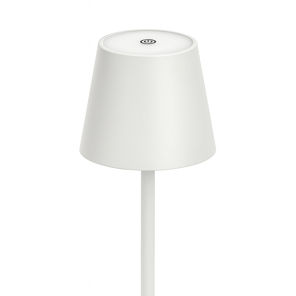 Lámpara de Escritorio LED Recargable – Marley Harmony  | Luz Regulable & Batería 9–48 h Blanco