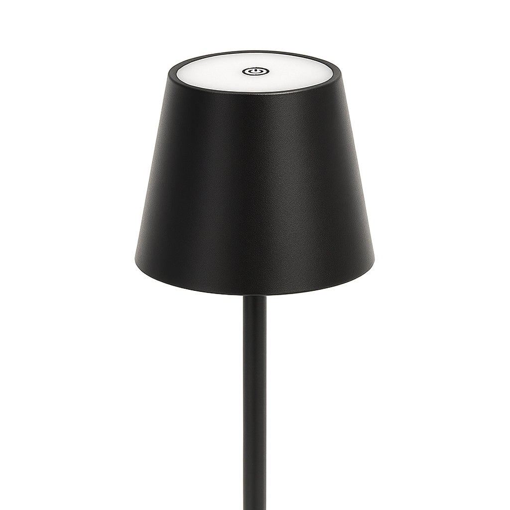 Lámpara de Escritorio LED Recargable – Marley Harmony  | Luz Regulable & Batería 9–48 h Negro