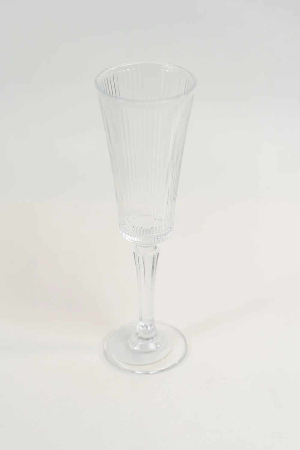 Copa de Champagne de Vidrio Estriado Perséfone Marley Harmony 200 ml – Espumantes y Brindis