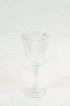 Copa de Vino de Vidrio Estriado Marley Harmony 250 ml – Tinto, Blanco y Rosado