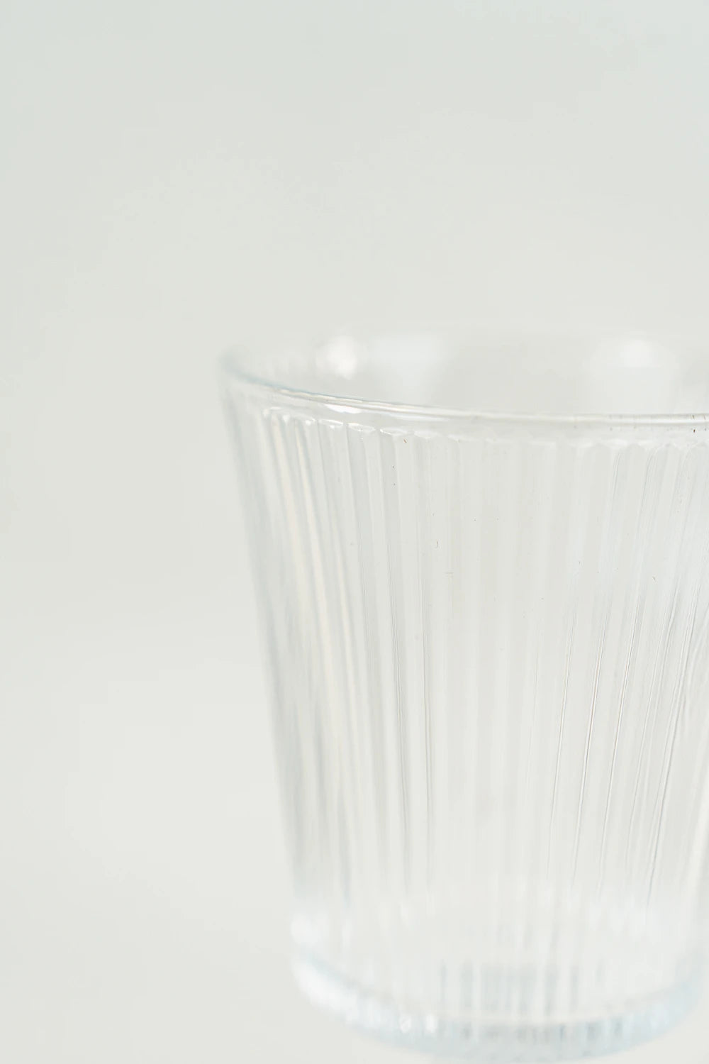 Copa de Vino de Vidrio Estriado Marley Harmony 250 ml – Tinto, Blanco y Rosado