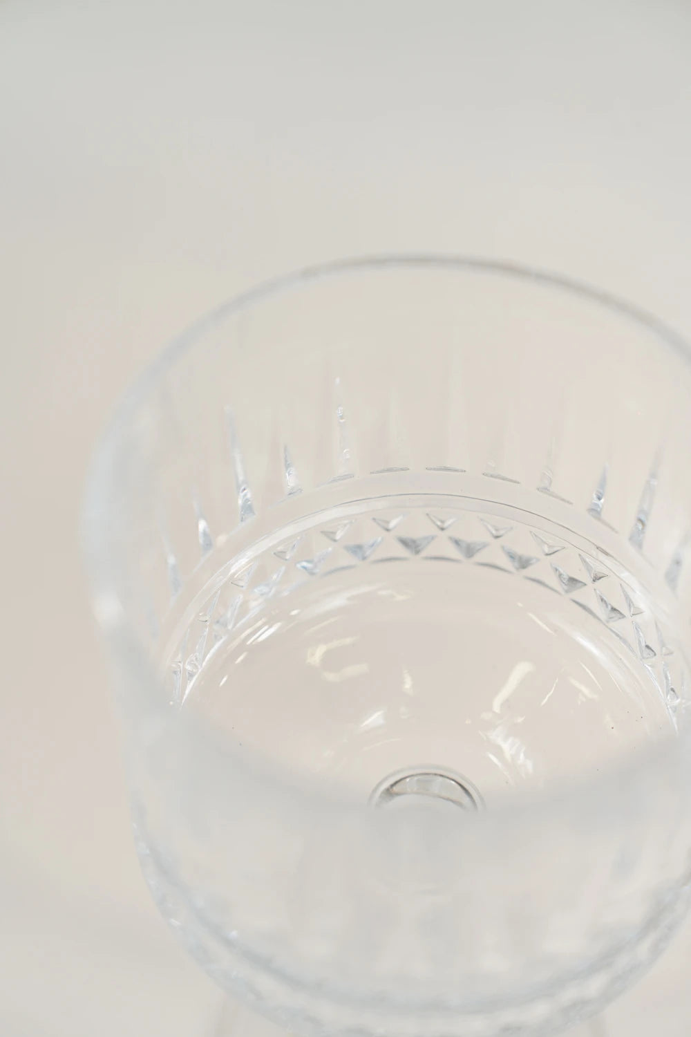 Copa de Vino de Vidrio Estriado Marley Harmony 250 ml – Tinto, Blanco y Rosado