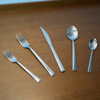 Set de Cubiertos de Acero Inoxidable 5 Piezas Marley Harmony – Cuchara, Tenedor y Cuchillo