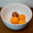 Fuente de Cerámica Blanca Vico Marley Harmony – Ensaladas, Frutas y Pastas deco