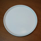 Plato de Postre de Cerámica Blanco Rin Marley Harmony– Postres, Meriendas y Entradas