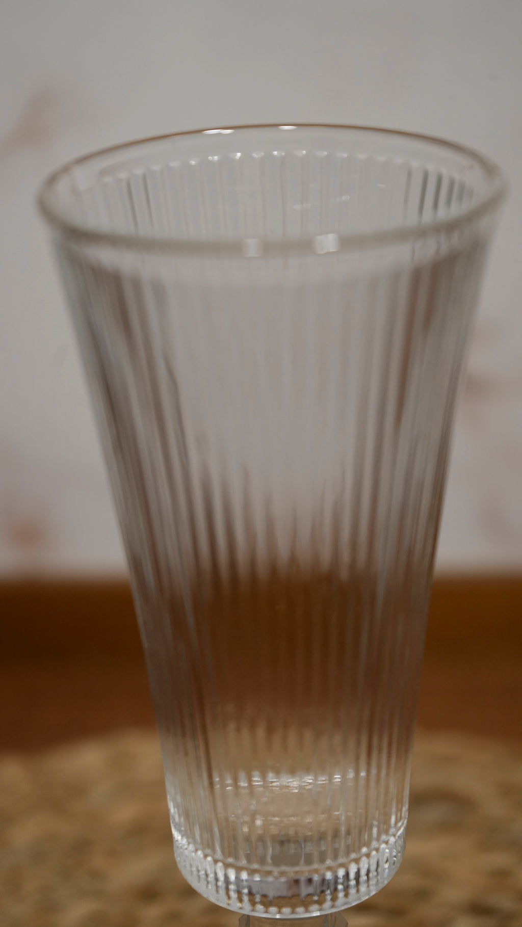 Copa de Champagne de Vidrio Estriado Perséfone Marley Harmony 200 ml – Espumantes y Brindis