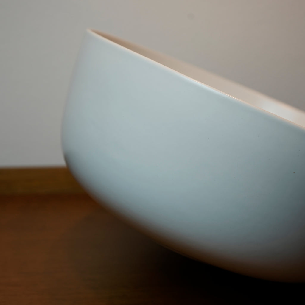 Fuente de Cerámica Blanca Vico Marley Harmony – Ensaladas, Frutas y Pastas deco