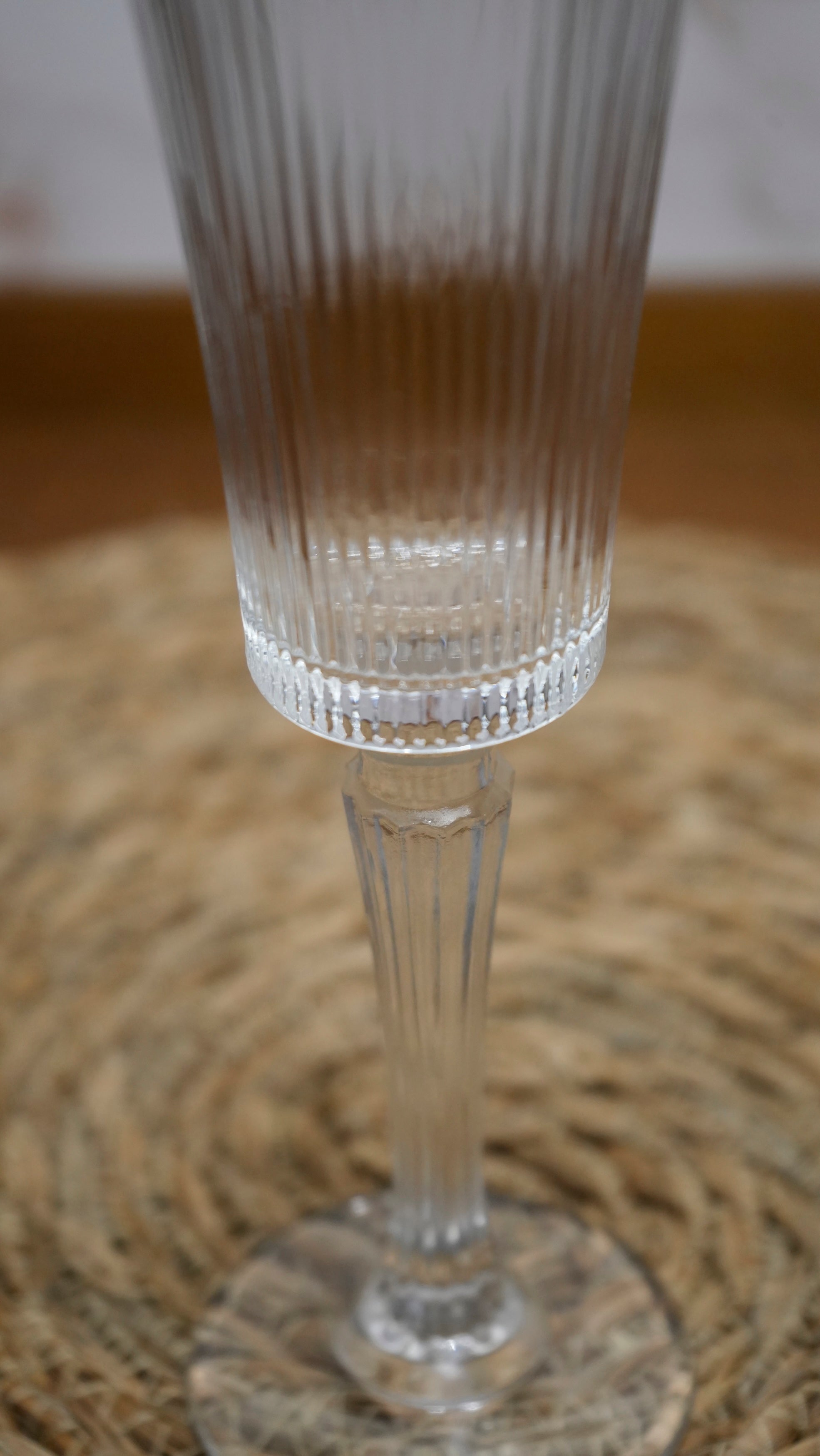 Copa de Champagne de Vidrio Estriado Perséfone Marley Harmony 200 ml – Espumantes y Brindis