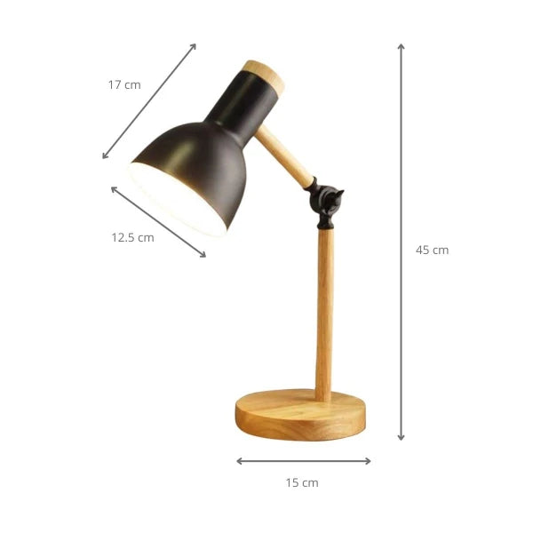 Lámpara de Escritorio Marley Harmony ILU011 – Brazo Articulado | Nórdica | E26/E27