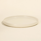 Plato de Mesa de Cerámica Blanco Rin Marley Harmony – Vajilla Minimalista